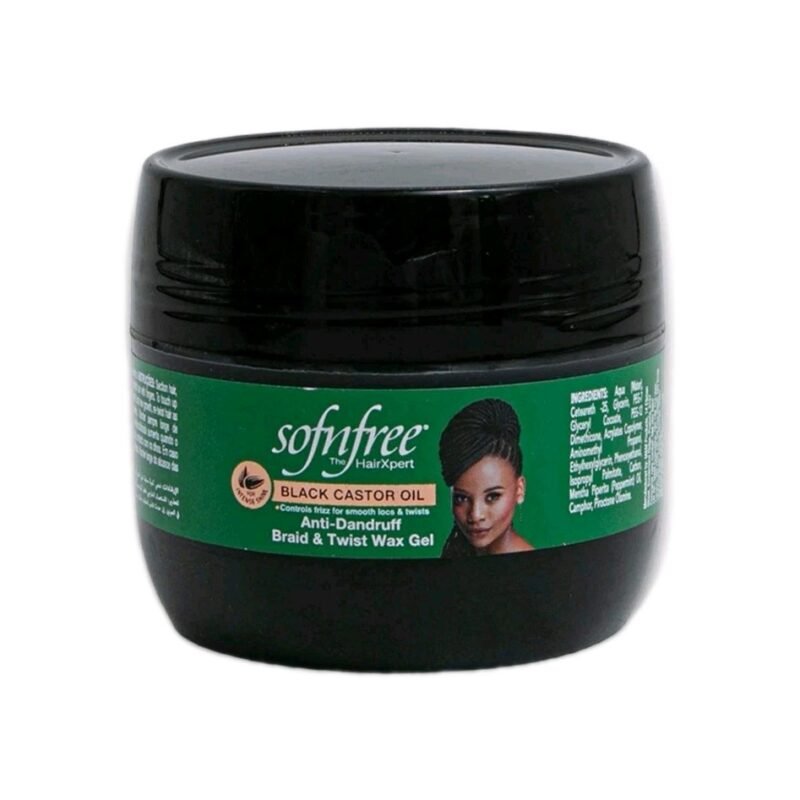 Sof'nFree Black Castor Oil Wax Gel